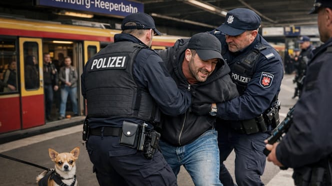 Polizei nimmt Mann fest