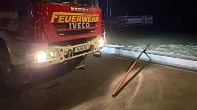 Rettungseinsatz am Steinhuder Meer