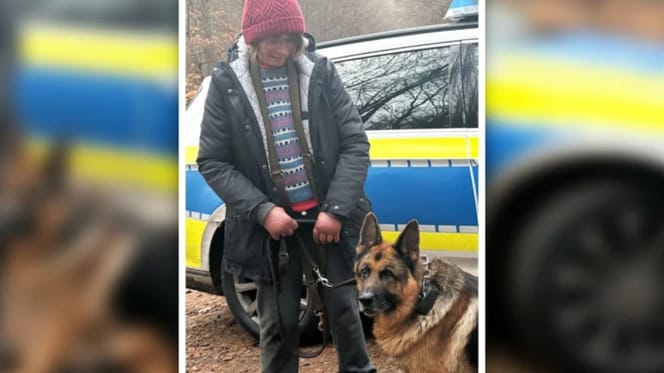 Seniorin und Hund wieder vereint