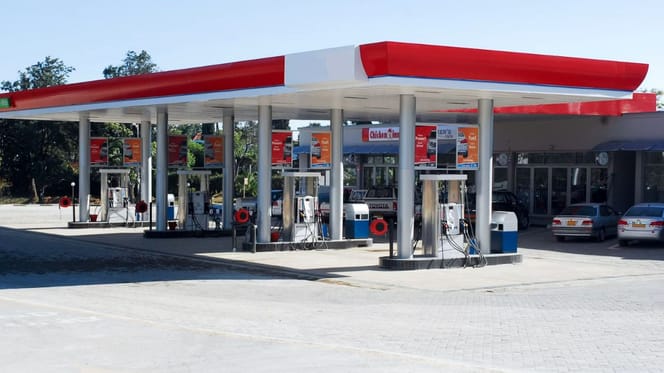 Petrol station