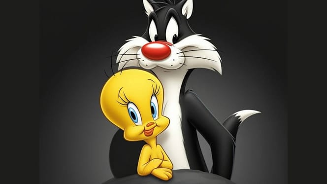 Sylvester and Tweety: Tweety Pie on mud flap