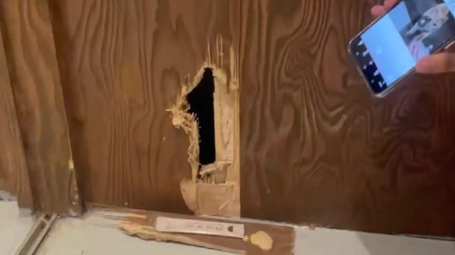 Trou dans le mur