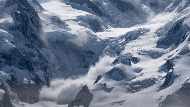 An avalanche