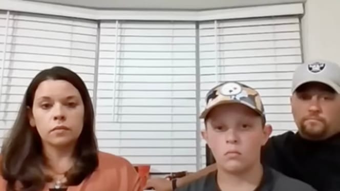 Une famille en interview