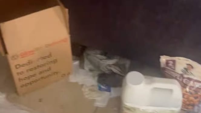 An abandoned house following a move