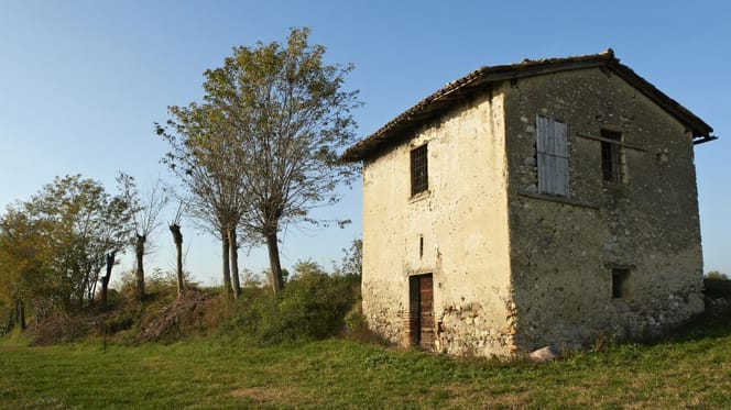 Una casa en el campo