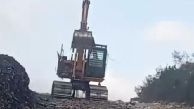An excavator