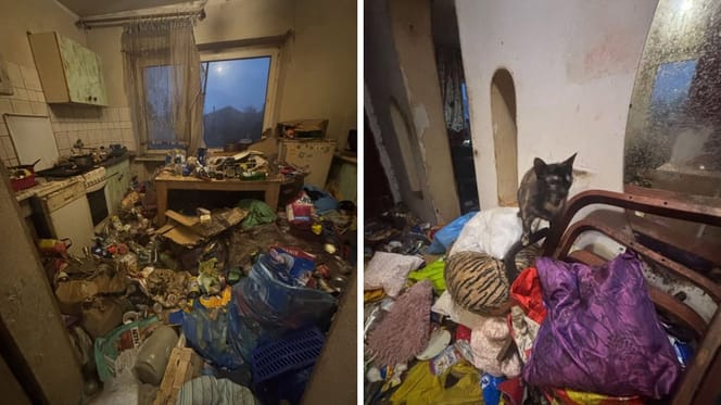 Zaniedbana ruina dom