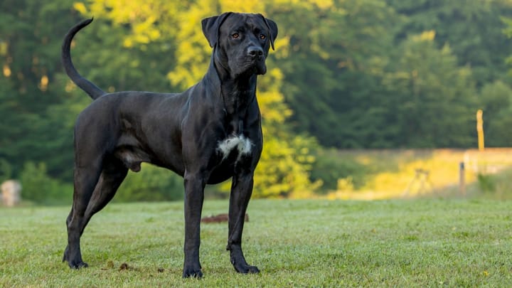 Photo : chien adulte de race Dogo canario