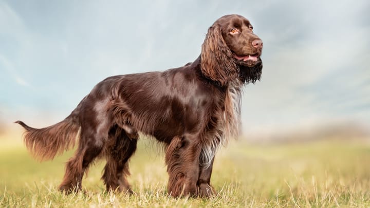 Zdjęcie: dorosły pies rasa Field spaniel
