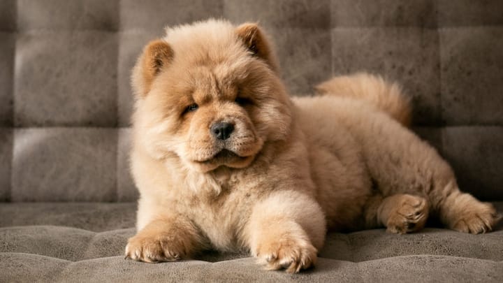 Photo: adult dog of Chow Chow breed