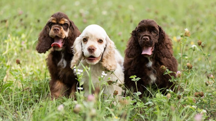 Foto: cane adulto di razza Cocker Americano