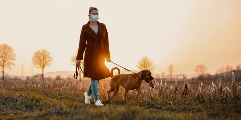 Ausgangssperre und Quarantäne Darf ich mit Hund Gassi gehen trotz