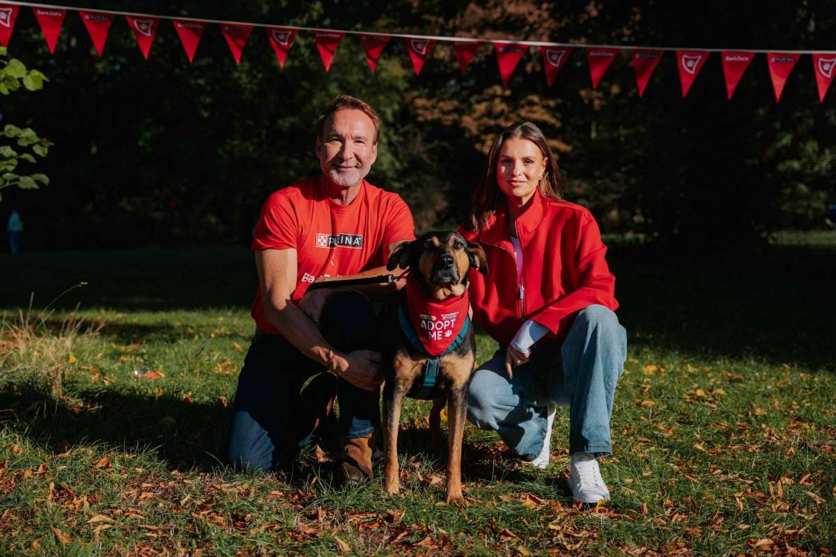 Laura Wontorra und Jochen Bendel beim Bark Date
