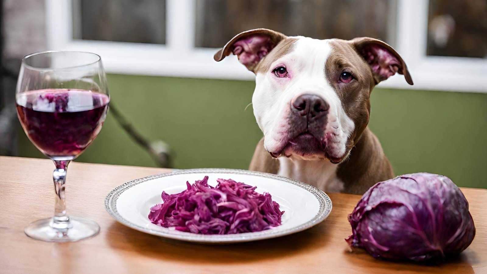 Mag een hond rode kool eten?