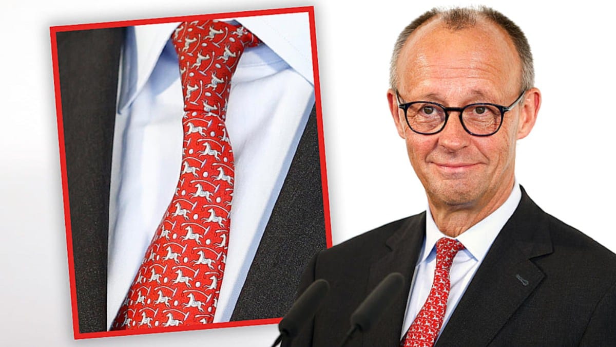 Merz Pferde Krawatte