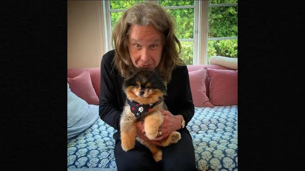Ozzy Osbourne und Hund Rocky