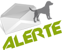 Aidez les animaux perdus. Alertes email géolocalisées