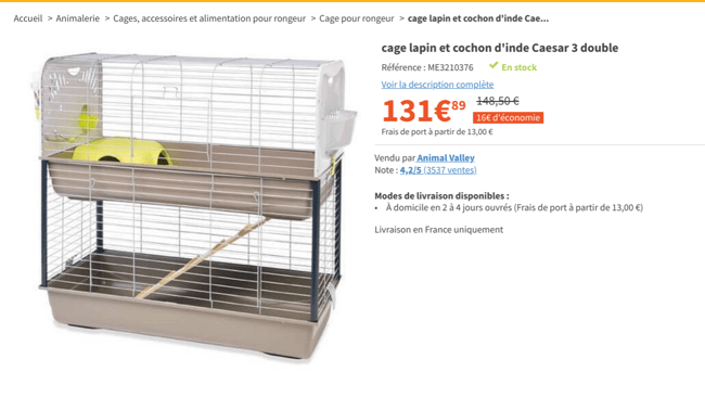 Cette cage convient-elle pour mes chonchons ?