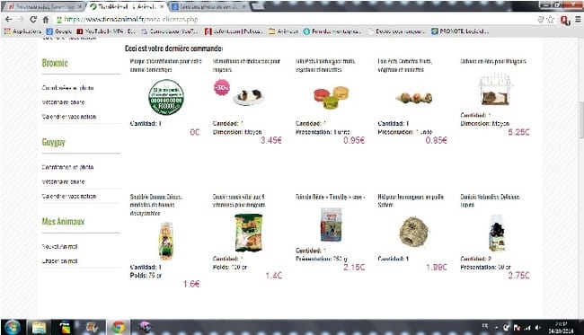 Besoins d'Avis sur différents produits commandé :)