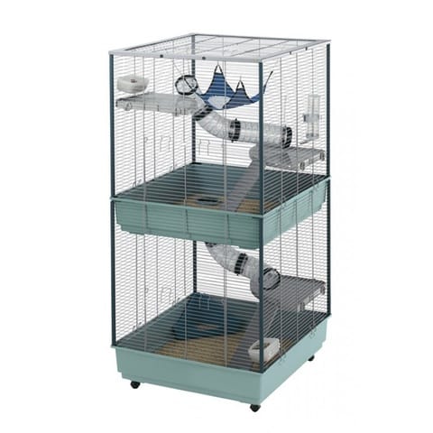 Nouvelle cage pour mes rats