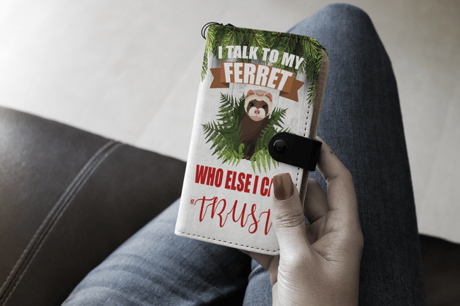 Housse+Portefeuille Furet pour smartphone recu (photos)