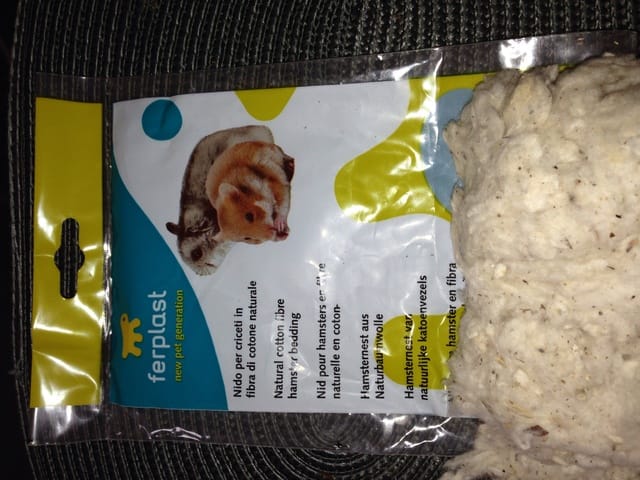 Coton mauvais pour ma souris ? 