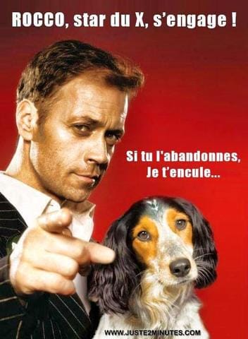 Avis aux personnes qui abandonnent