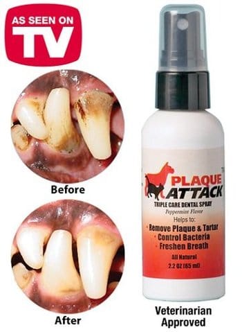 Vends spray anti-tartre pour chiens et chats