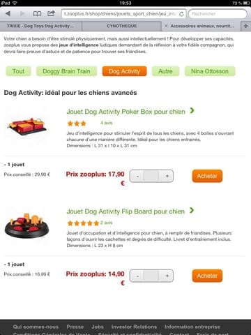 Site simillaire à Zooplus qui livre au Québec