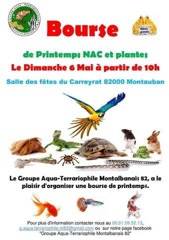 Bourse nac le 6 mai à Montauban 82