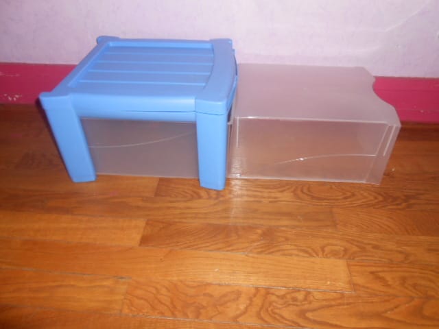 La bin cage de mon futur hamster !