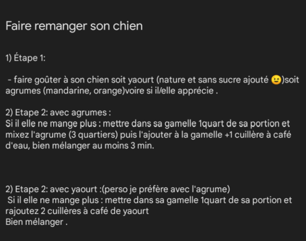 Conseils pour faire manger son chien toutes  race