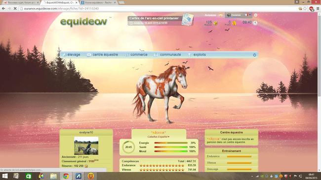 Ma pégase ...Aiowa ♥