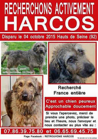 Aidez nous à retrouver Harcos