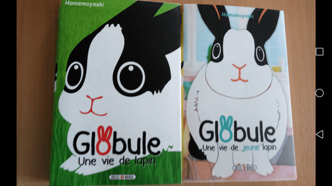Manga sur une lapine nommée Globule