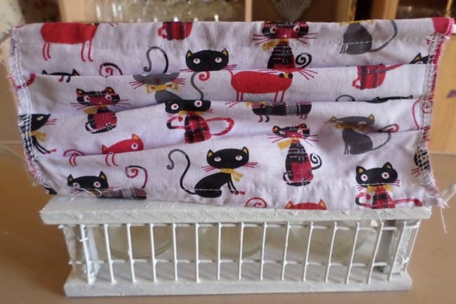 Aimeriez vous un masque avec des chats?