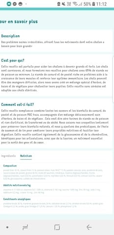 Besoin d'avis pour l'achat de nouvelles croquettes.