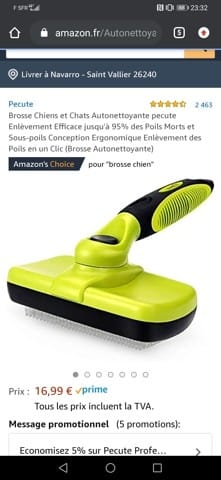 Brosse chien