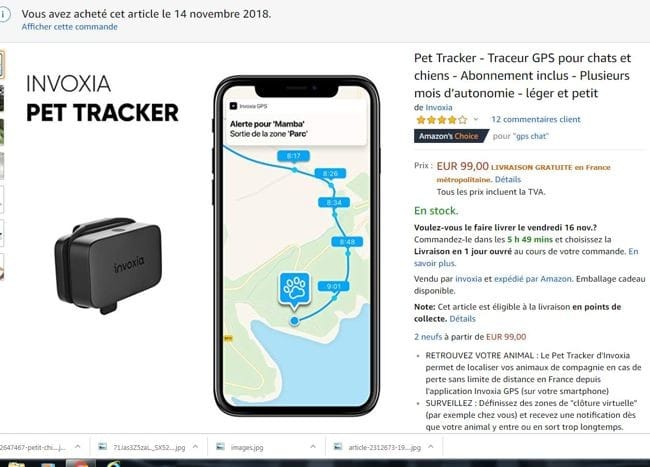 des retours sur les pets tracker?