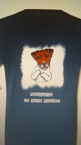 Création tee shirt Nesquick