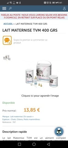 Choix lait/complément allaitement