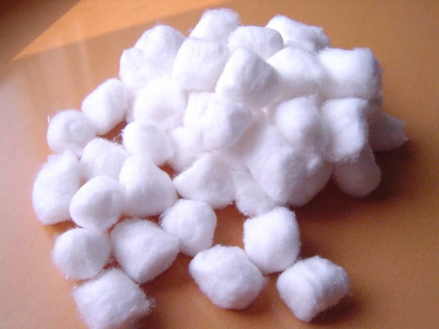 ece qu'on peut mettre du coton