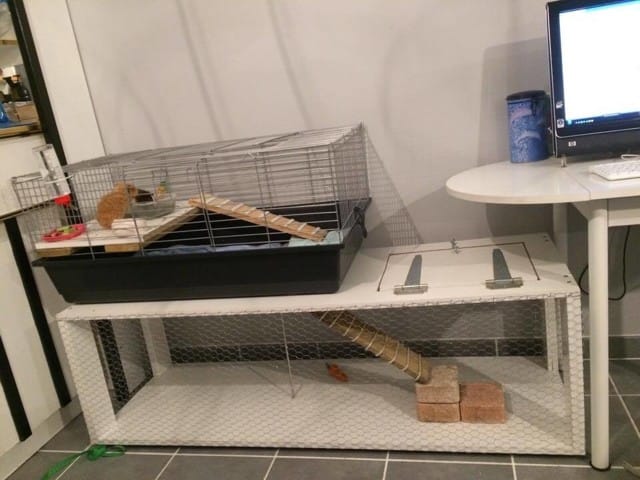 Aménagement cage