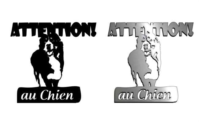 plaque décorative personnalisable