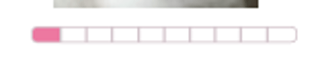 Que signifie les petites barres en bas?