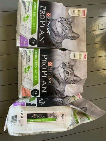 Vends croquettes pour chat PURINA PROPLAN stérilised