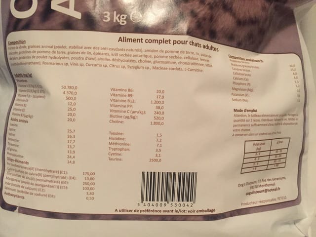 Avis sur croquette peu connu
