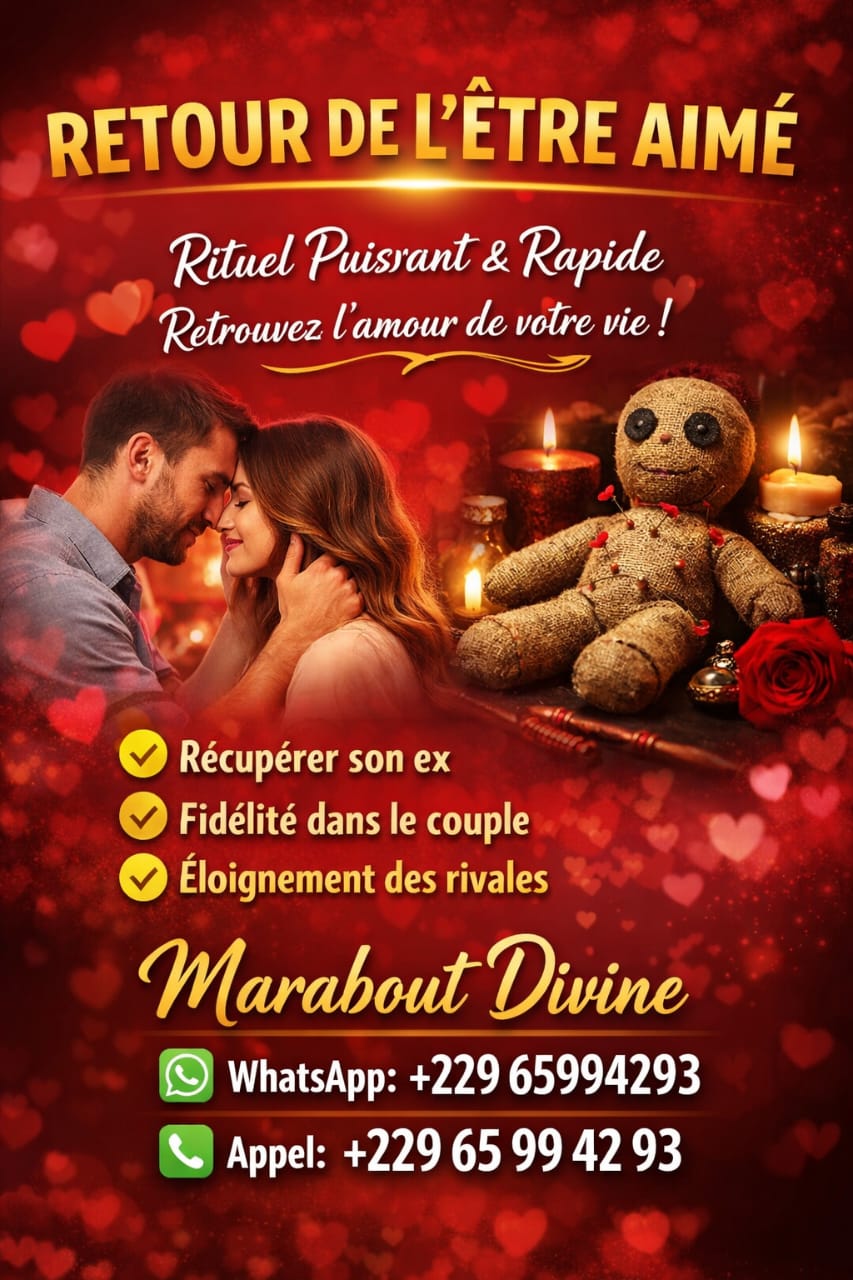 Ritorno d'affetto rapido Tel: +22965994293