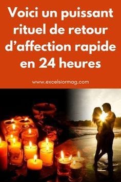 Retour de l'être aimé en 24h. Tél :+229 90 55 68 95